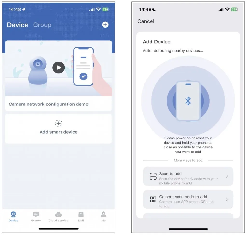 Add Your EseeCloud Camera