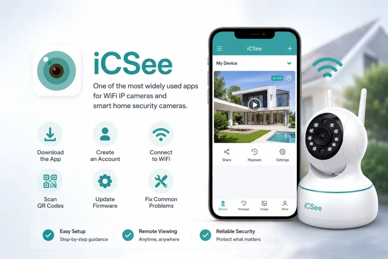 iCSee Security Camera App