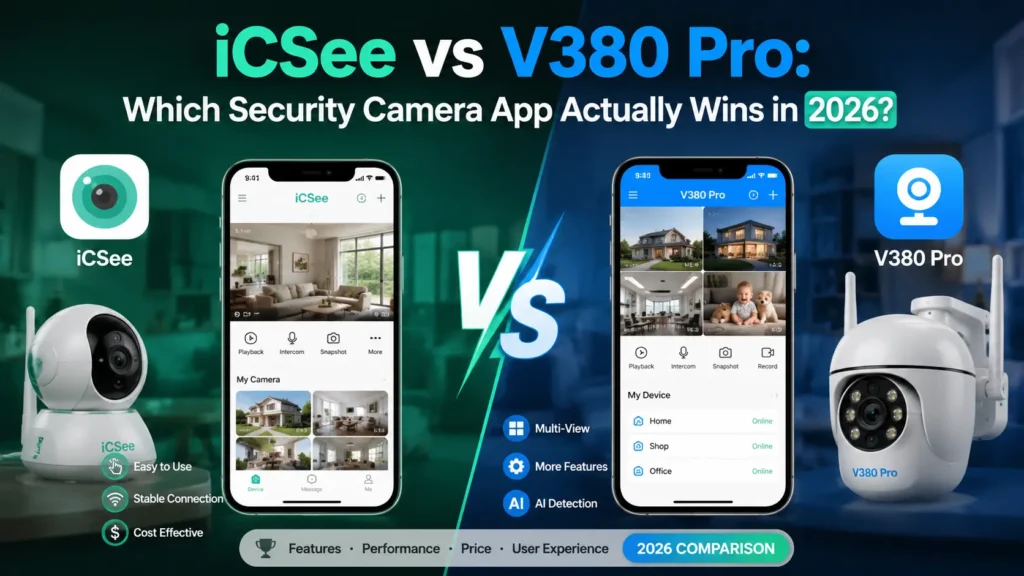 iCSee vs V380 Pro