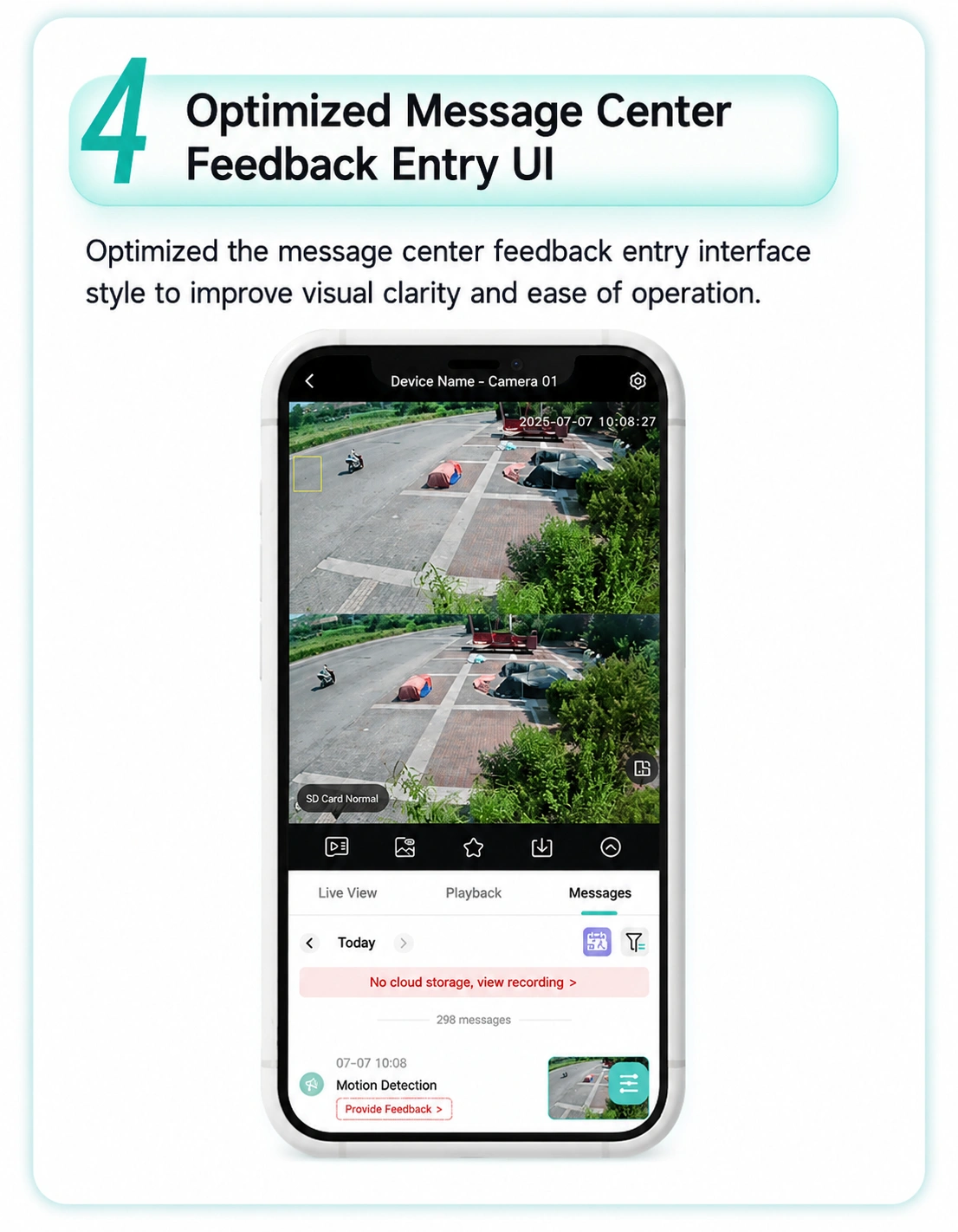 iCSee Improves Feedback Interface Design