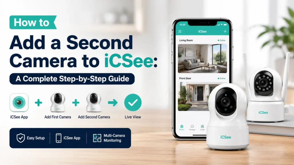 How to Add a Second Camera to iCSee