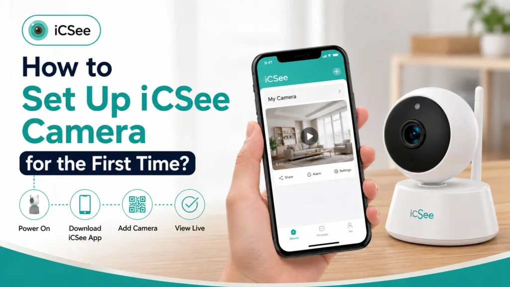 How to Set Up iCSee Camera