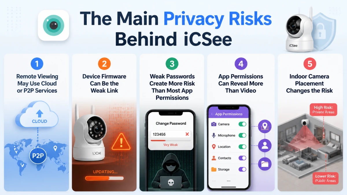The Main Privacy Risks Behind iCSee