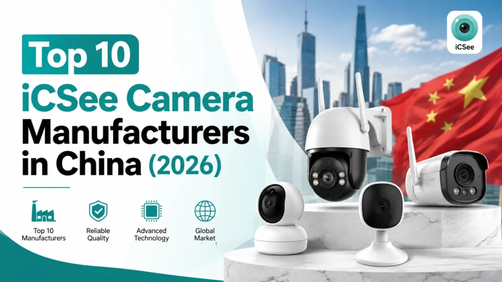 Top 10 iCSee Camera Manufacturers in China