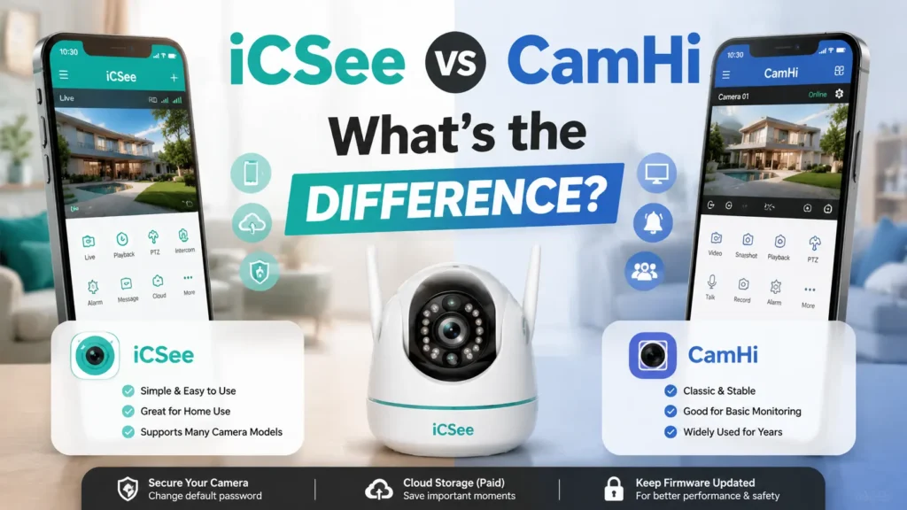 iCSee vs CamHi