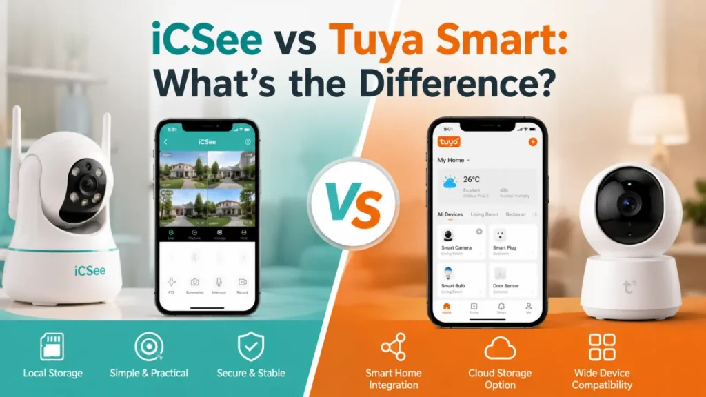iCSee vs Tuya Smart