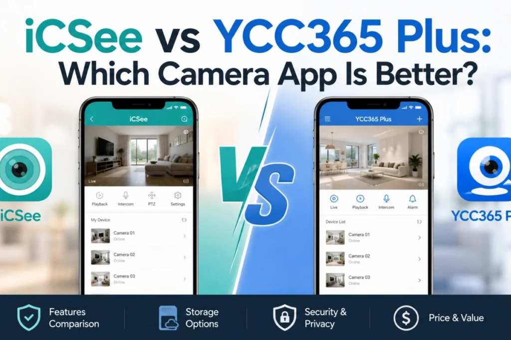 iCSee vs YCC365 Plus