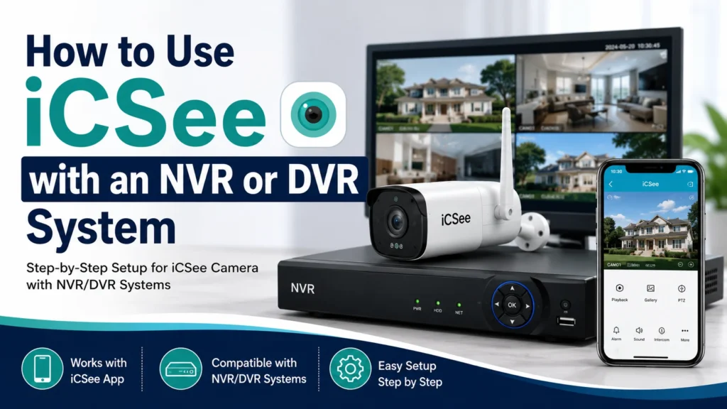 How to Use iCSee with an NVR or DVR System 2026